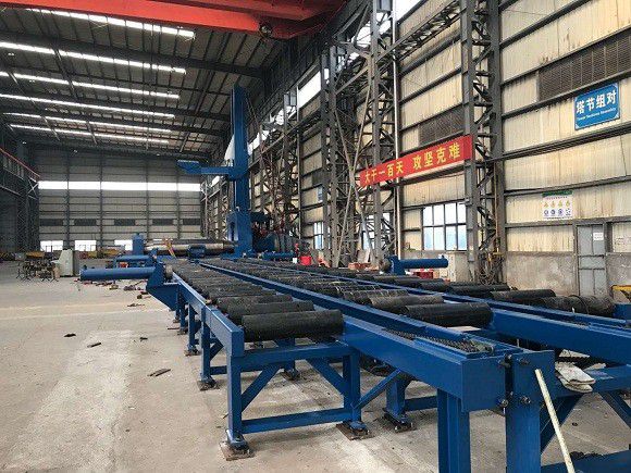 晉州150*3200風(fēng)塔卷板機(jī)